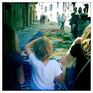 Spello flower festival